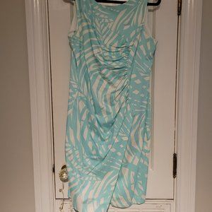 summer sheath with tulip hem